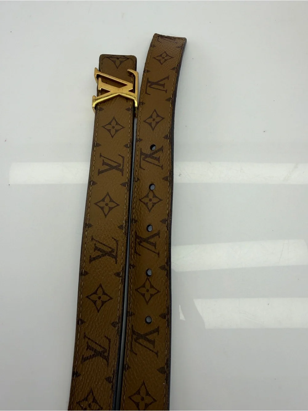 Louis Vuitton Monogram Giant 30mm LV Iconic Reversible 80 32 Belt